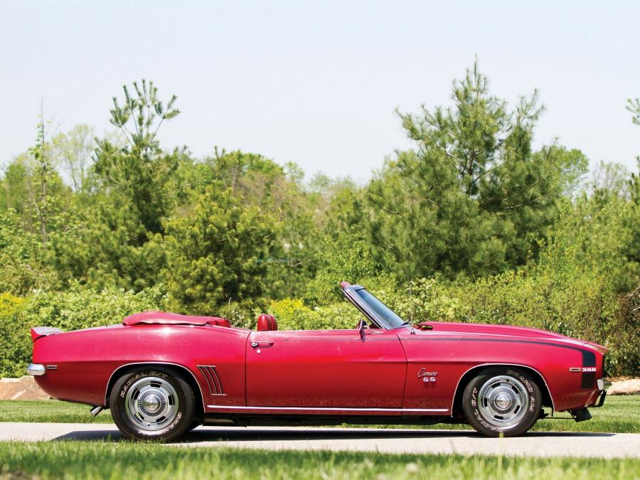  Chevrolet Camaro RS/SS 396 Convertible 1969 года  (фото 2 из 11)